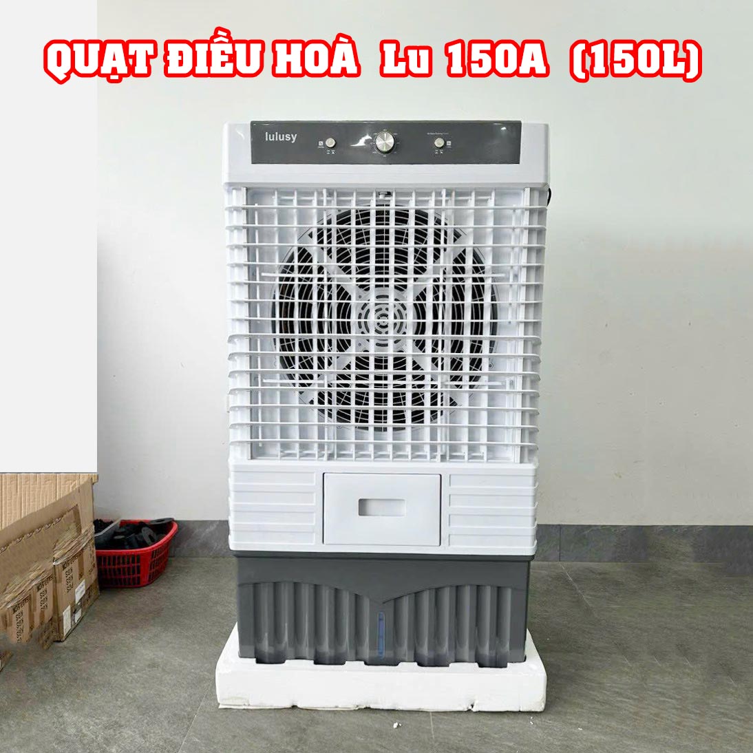 Quạt điều hoà 150L Lulusy Lu-150A, Công suất 380W, Gió mạnh cho diện tích rộng